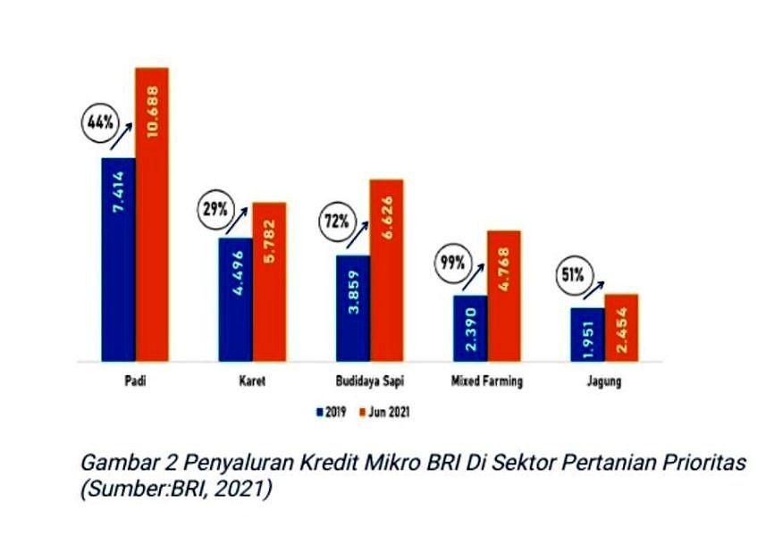 Selama Pandemi, Rp 161 Triliun Kredit Mikro BRI Tersalurkan ke Pertanian 2