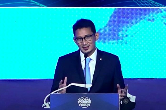 Bicara Di GTF 2021, Sandiaga Sebut Dalam Waktu Dekat 3 Destinasi Akan Jadi