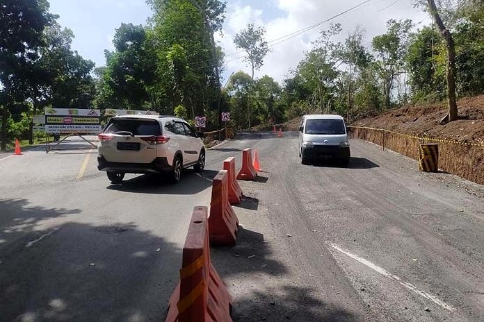 Jembatan Jalur Utama Denpasar Gilimanuk Diperbaiki, Uji Coba Arus Lalin Digelar Seminggu 1