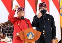 Pidato Tiga Tahun Kepemimpinan Gubernur dan Wakil Gubernur Bali