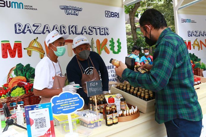 BRI Gelar Bazaar Klaster Mantriku 1