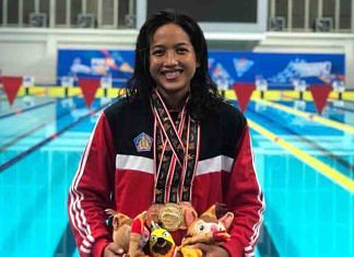 Tak Diunggulkan, Perenang Adinda Sabet Emas