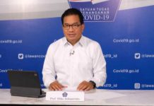 Perkembangan Kasus Covid -19 Terus Menurun