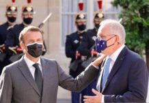 Media Australia Kabarkan Percekcokan Presiden Prancis dan PM Australia