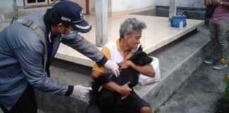 Anjing Diduga Rabies Gigit Tujuh Warga di Tegalcangkring