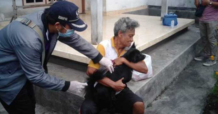 Anjing Diduga Rabies Gigit Tujuh Warga di Tegalcangkring