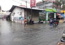 Hujan Semalaman di Denpasar, Sejumlah Ruas Jalan Tergenang