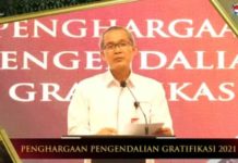 KPK Berikan Penghargaan Untuk Pelapor Gratifikasi Inspiratif Tahun 2021
