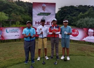 Pegolf Kenneth Memimpin Sementara di Piala Gubernur