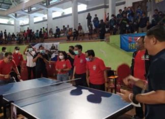 PTMSI Gelar Kejuaraan Tenis Meja Bupati Gianyar Cup IV