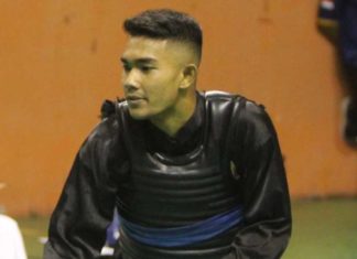 Andrey Berlaga di Kejuaraan Asia Tenggara