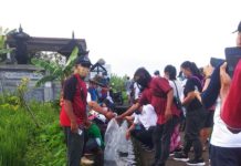 Rangkaian HPN, PWI-IKWI Bali Tebar Benih Ikan