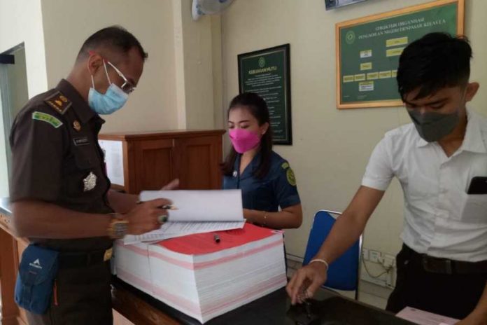 Kasus Korupsi Masker Dinsos Karangasem Tunggu Jadwal Sidang 1