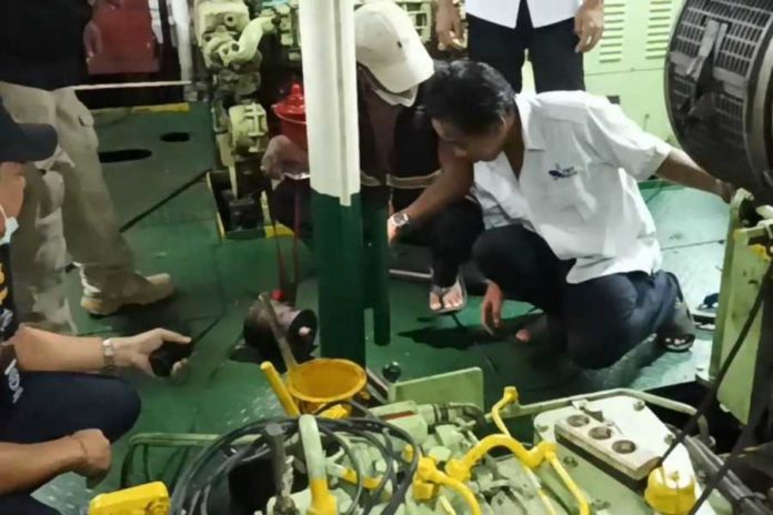 Marine Inspector Cek Penyebab Kapal Kandas 1