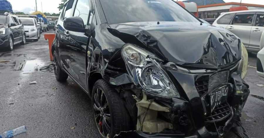 Mobil Pemudik Tabrakan Beruntun di Pelabuhan Gilimanuk