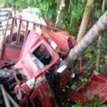 Rem Blong, Truk Angkut BBM Tabrak Jembatan