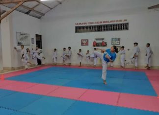 Coki Berbagi Ilmu di Dojo Garing Kerti