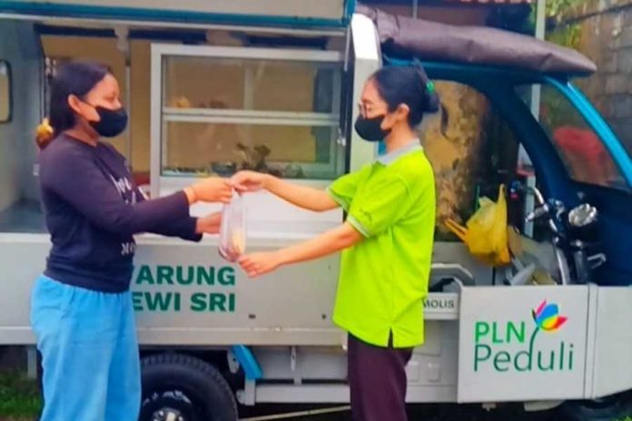 Jualan Bakso Di Bangli, UMKM Binaan PLN Ini Pakai Gerobak Ramah Lingkungan 1