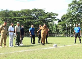 Buka Liga Santri 2022, Bupati Tamba: Tetap Jaga Sportivitas