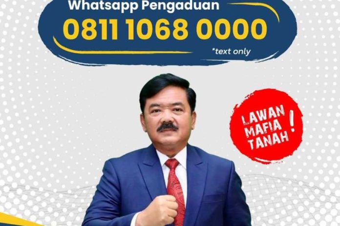 Kementrian ATR/BPN Luncurkan Hotline Pengadukan Pertanahan 1