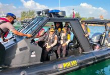 Jelang G20, Kapolda Uji Coba Boat RIB