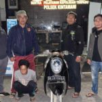 Sikat Motor, Residivis Dibekuk di Penginapan