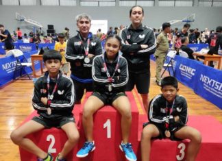 Bali Rebut Dua Perak di Kejurnas Tenis Meja