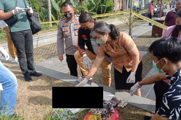 Puskesmas Payangan Geger, Jasad Bayi Ditemukan Di Parkiran 1