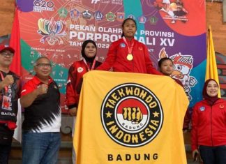 Taekwondoin Bali Rebut 2 Perak dan 3 Perunggu di Kejurnas