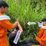Rekonstruksi Pembunuhan di Belandingan, Korban Tewas Jarak 5 Meter dengan Anaknya