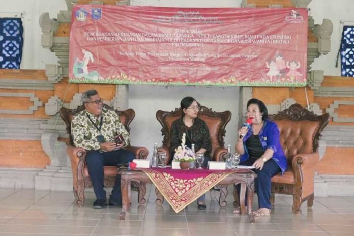 DP2KBP3A Badung Sosialisasi Pencegahan Kekerasan Rumah Tangga Dan Penurunan Stunting 1