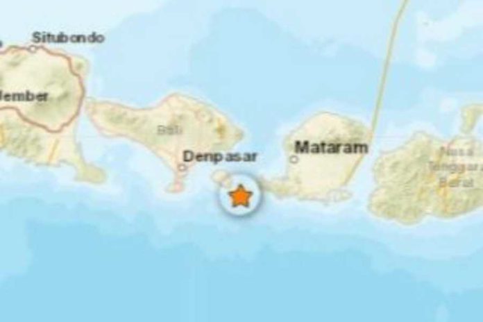 Gempa Cukup Keras Guncang Bali, Warga Terbangun 1