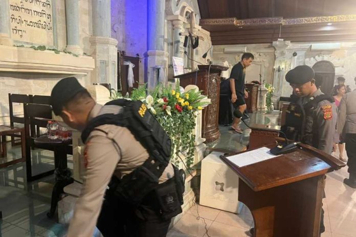 Kapolres Badung Cek Pengamanan Perayaan Paskah 1