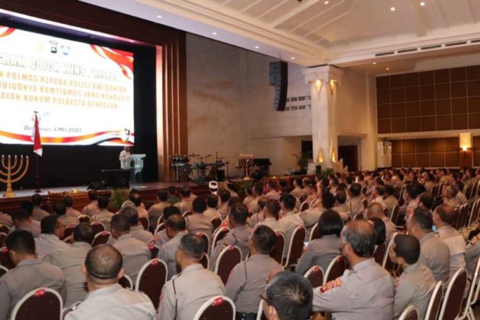 Ratusan Personel Polresta Dilatih Jadi Polisi RW 1
