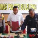 Polisi Ubrak-Abrik Tajen di Desa Gobleg