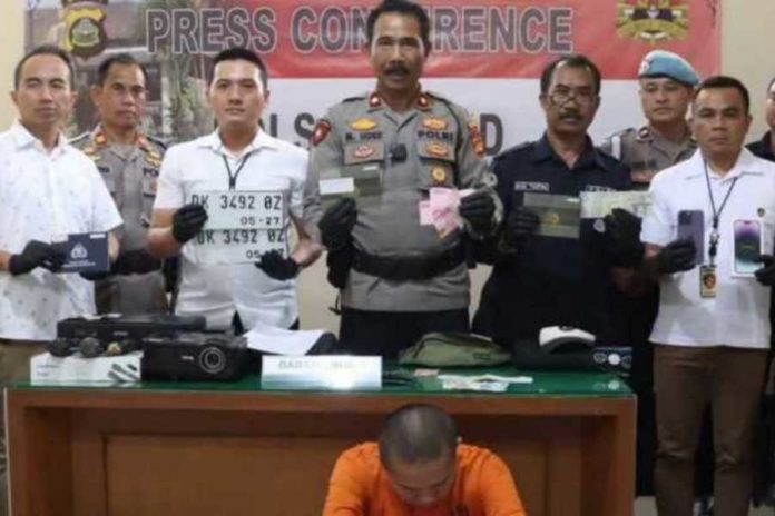 Gegara Gasak Motor Parkir, Pencuri Mobil Patroli Polresta Denpasar Terungkap 1