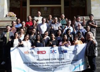 STED Kerjasama dengan EDUKadin dan Poltekpar Bali Gelar Pelatihan Bagi Pelatih Pemagang Pariwisata