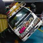 Cuaca Buruk di Selat Bali, Truk Roboh dalam Kapal