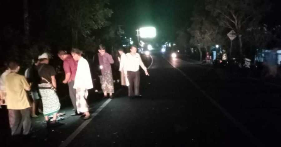 Pikap vs Sepeda Motor, Tiga Orang Tewas