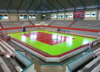 Jelang Kejurprov Voli, GOR Gunung Agung Amlapura Dipoles