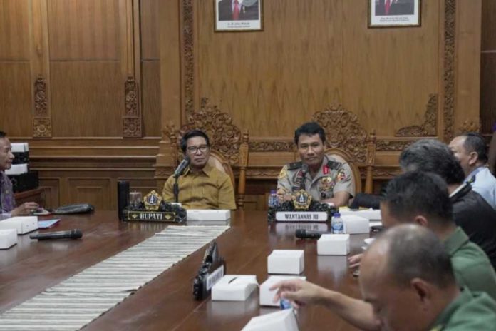 Sekda Adi Arnawa Terima Audiensi Dewan Ketahanan Nasional RI 1