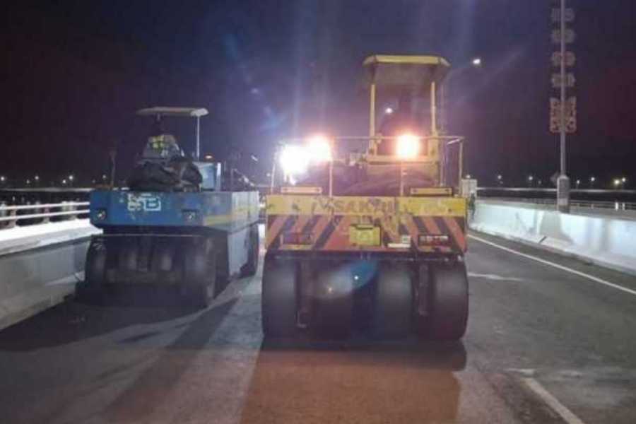 Ruas Tol Nusa Dua-Ngurah Rai-Benoa Diperbaiki, Pengerjaan Dilakukan Malam Hari