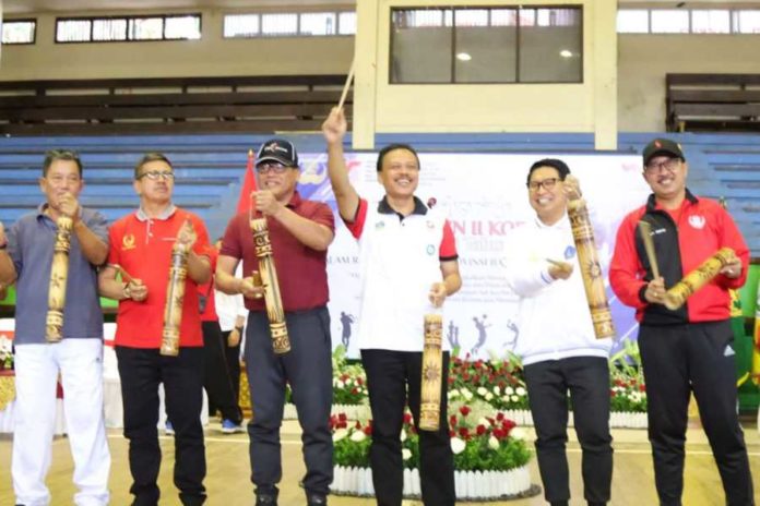 Sekda Provinsi I Dewa Made Indra Buka Turnamen II Korpri Provinsi Bali 1