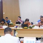 Tim Evaluasi Kemendikbudristek dipimpin Dr. Lukman saat visitasi usulan Prodi Sarjana Kedokteran Unmas Denpasar.