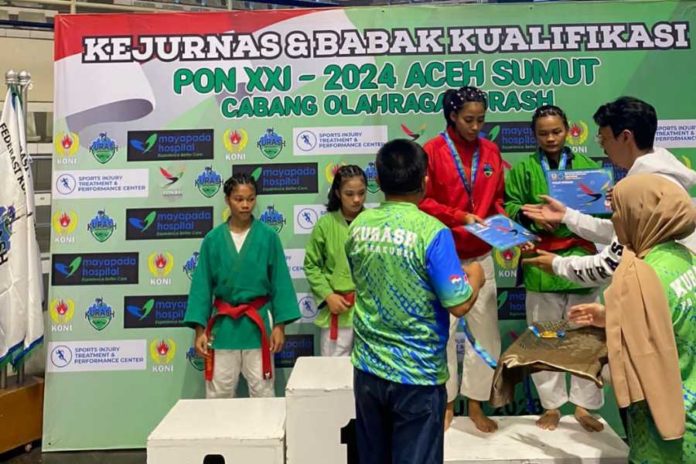 Dua Atlet Kurash Raih Perunggu Di BK PON 1