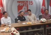 Kaesang Pangarep Rapat Perdana di Kantor DPP PSI