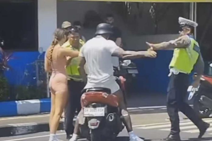 Sempat Dilepas, WNA Melanggar Lalin Dan Dorong Polisi Kini Diburu 1
