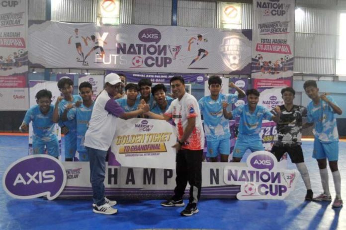 Turnamen Futsal Pelajar AXIS Nation Cup 2023, SMAN 1 Masbagik Raih Tiket Grand Final 2