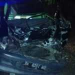 Tabrakan Beruntun, Penumpang Pikap Tewas di TKP