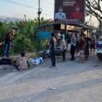 Tabrakan di Perempatan Jumpai, Empat Pemuda Tergeletak